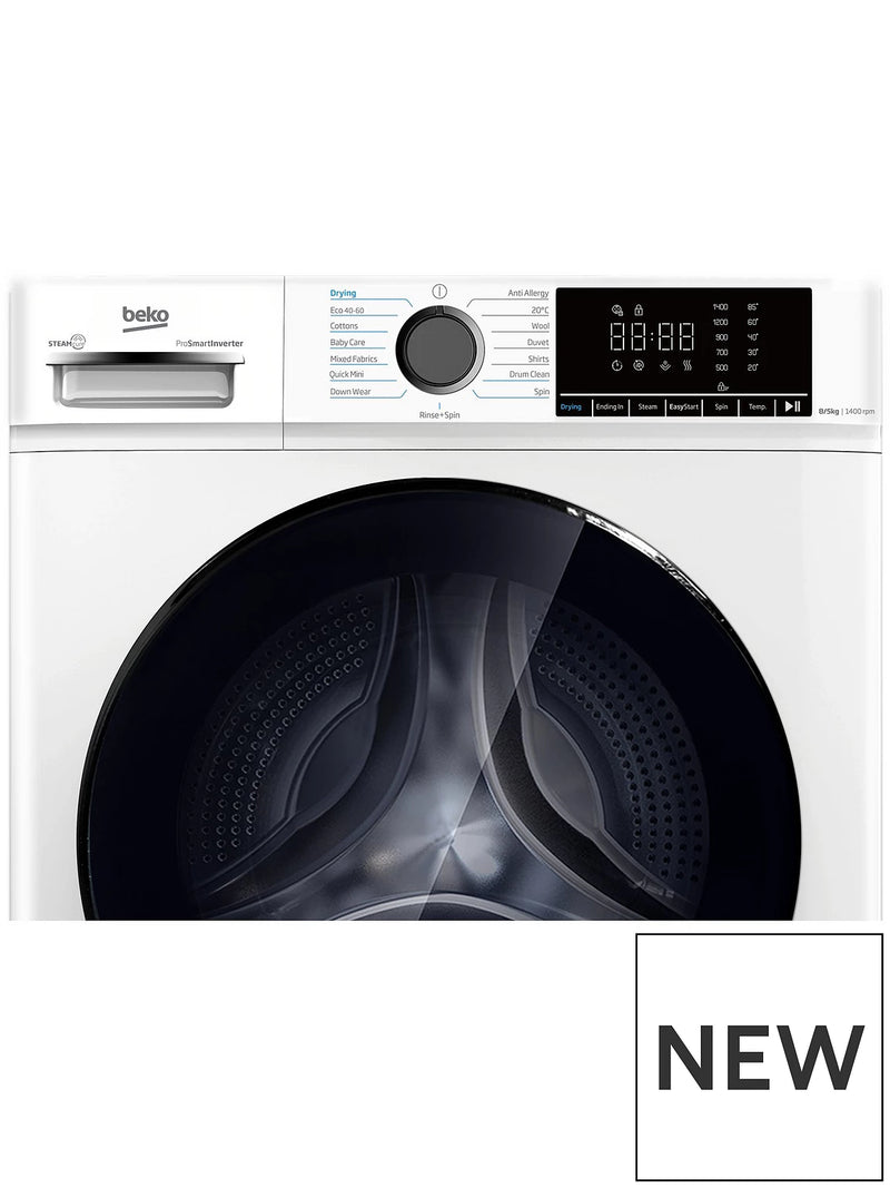 Beko BMM5DFO851W - White 8KG/5KG Washer Dryer - 1400 RPM - A Energy