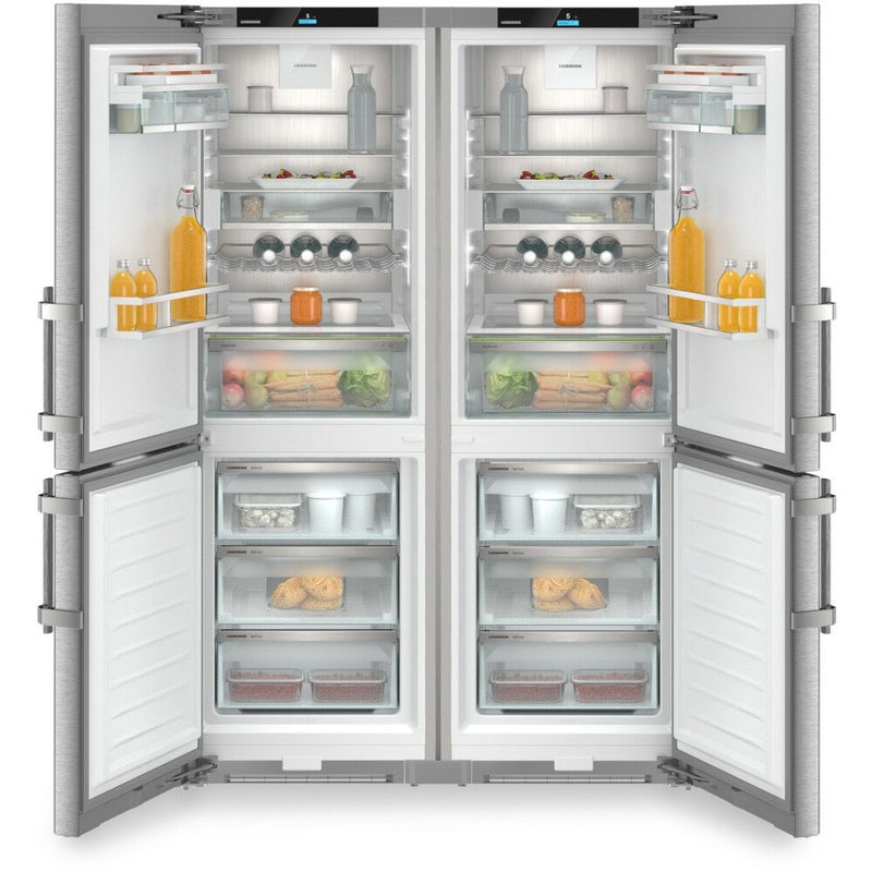 Liebherr XCCsd 5250 Prime - Silver American Fridge Freezer - 458L/206L - C Energy