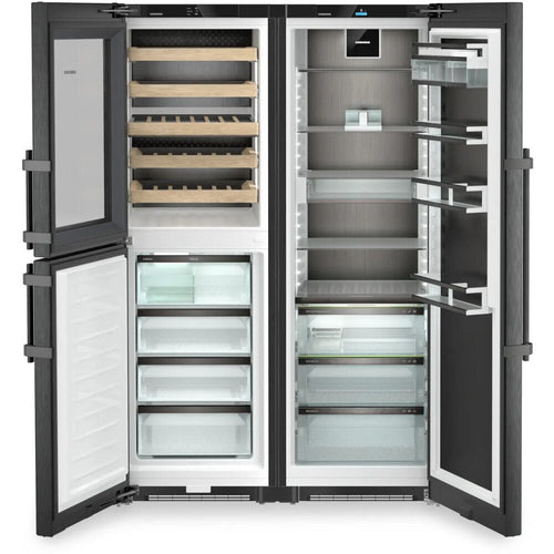 Liebherr XRCbs5295 - Black American Fridge Freezer - 387L/133L - D Rated