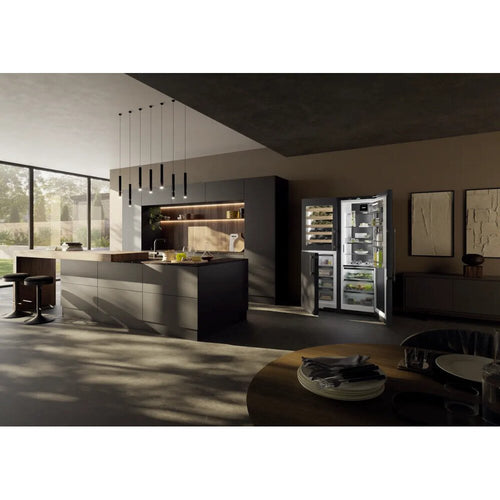 Liebherr XRCbs5295 - Black American Fridge Freezer - 387L/133L - D Rated