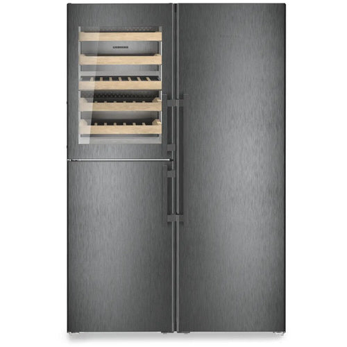 Liebherr XRCbs5295 - Black American Fridge Freezer - 387L/133L - D Rated