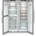 Liebherr XRCSD 5255 Prime BioFresh - Silver American Fridge Freezer - 583/133L Capacity - D Energy Rating