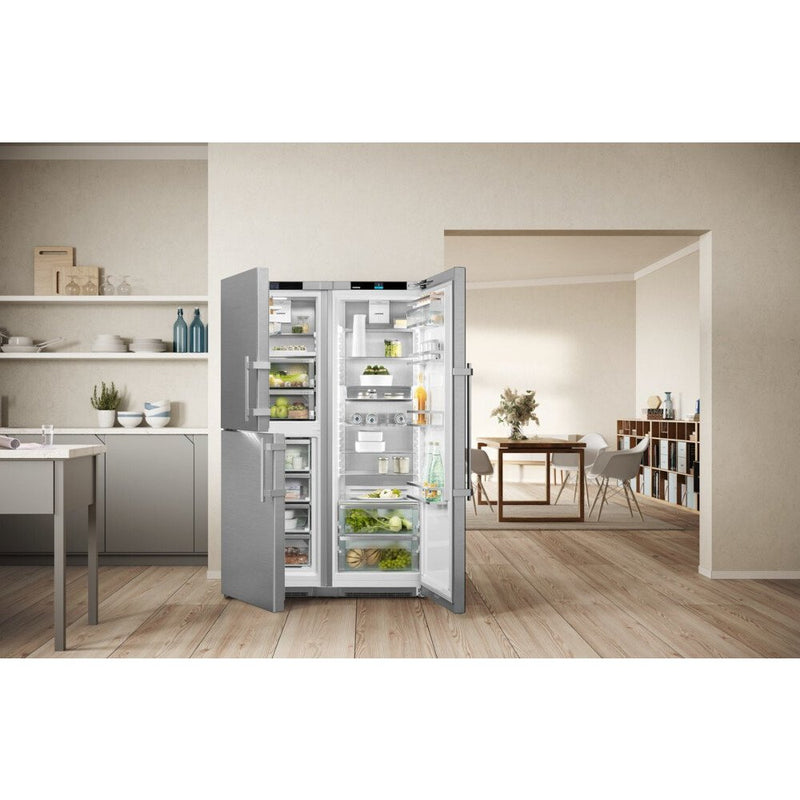 Liebherr XRCSD 5255 Prime BioFresh - Silver American Fridge Freezer - 583/133L Capacity - D Energy Rating