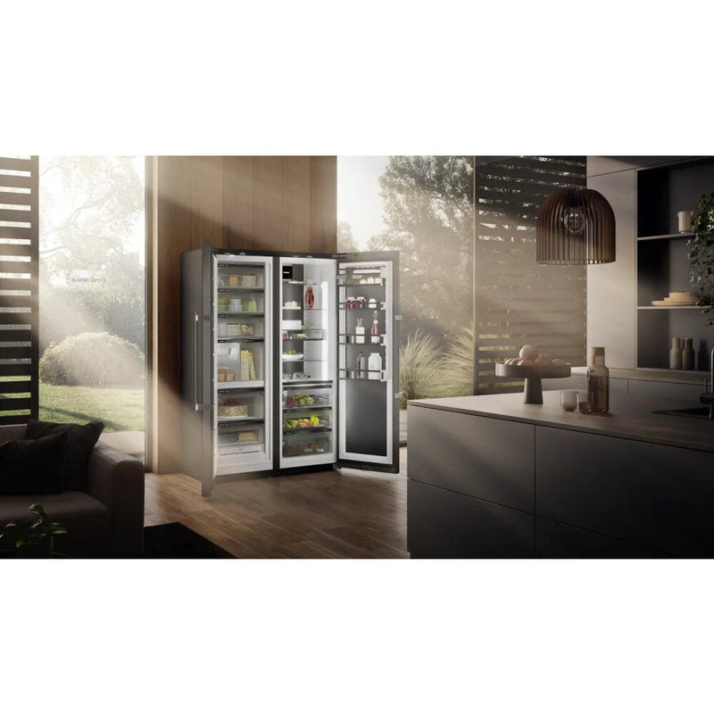 Liebherr XRFBS 5295 Peak BioFresh - Black American Fridge Freezer - 386/277L - C/D Energy Rating