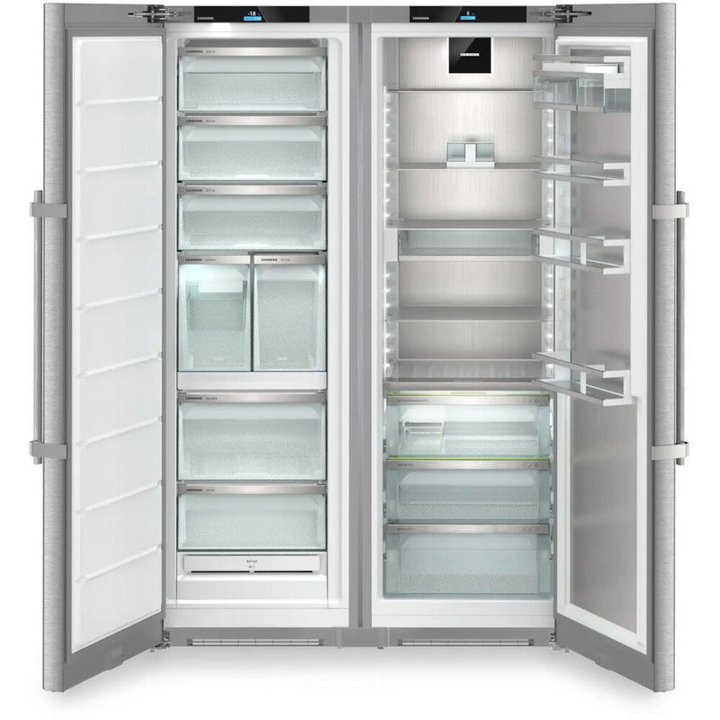 Liebherr XRFST 5295 Peak BioFresh - Stainless Steel American Fridge Freezer - 387L/278L - C Rated