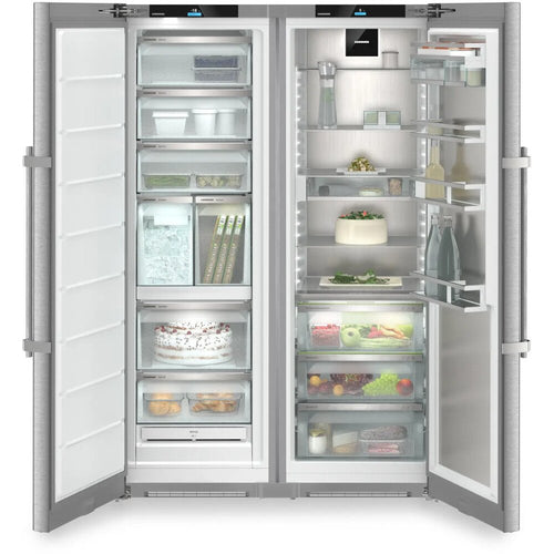 Liebherr XRFST 5295 Peak BioFresh - Stainless Steel American Fridge Freezer - 387L/278L - C Rated
