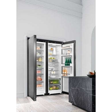 Liebherr XRFbd 5220 Plus - Black American Fridge Freezer - 669L Capacity - D Energy Rating