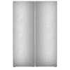 Liebherr XRFsf 5240 Plus - Silver American Side-by-Side Fridge Freezer - 398/262L Capacity - 115° Door Opening - LED Lighting - D/E Energy