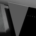 Caple PLASZEL900 90cm Wall Chimney Plasma Cooker Hood – Black Glass