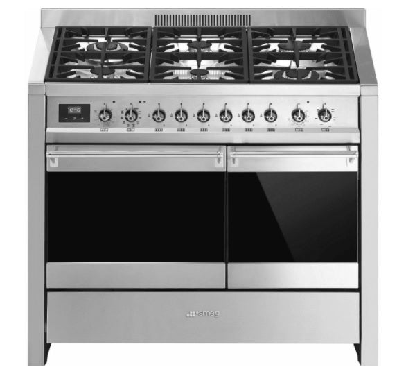 Smeg A2PY-81 - 6 Zone Dual Fuel Cooker - A/A energy