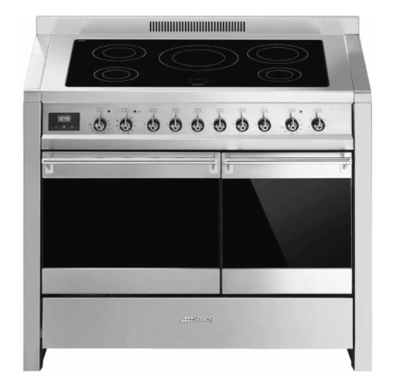 Smeg A2PYID-81 - Stainless steel 5 Zone Dual Fuel Cooker - A/A energy