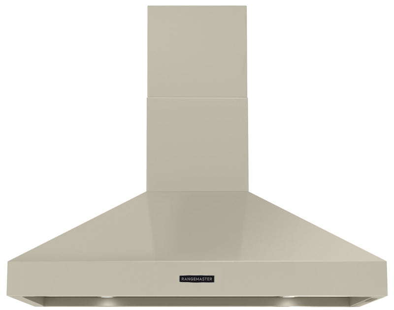 Rangemaster RDLXHD110PPCR/CM1 110 Deluxe Hood - Pale Cream / Chrome