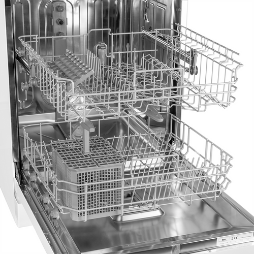 SIA SFSD604W - White Freestanding Dishwasher - 14 Place Settings - E Energy