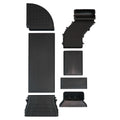 Montpellier MDAVIN60DF - Black Glass 60cm Vented Induction Hob - 4 Cooking Zones - E Energy Vent Kit in the box