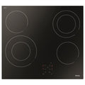 Amica ACH6440FR - Black 4 Zone Ceramic Hob