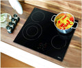 Amica ACH6440FR - Black 4 Zone Ceramic Hob