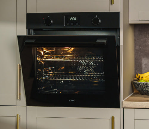 CDA SC200BL - Black Single Oven - 76L Capacity - A energy