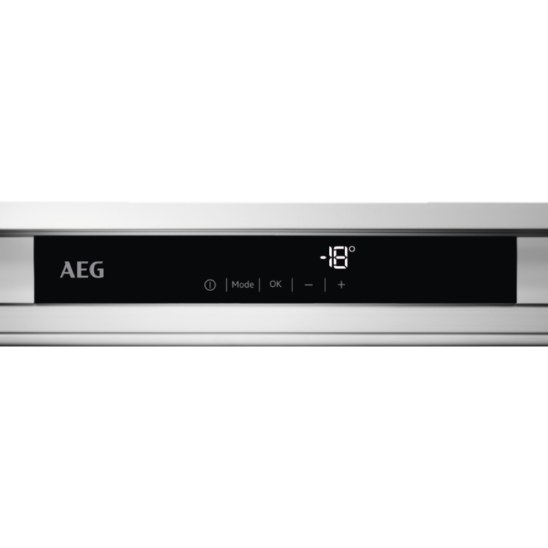 AEG ABK818E6NC - Integrated Frost Free Freezer - E energy - Display