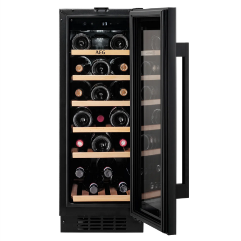 AEG AWUS020B5B - Black 20 Bottle Capacity Wine Cooler - G energy