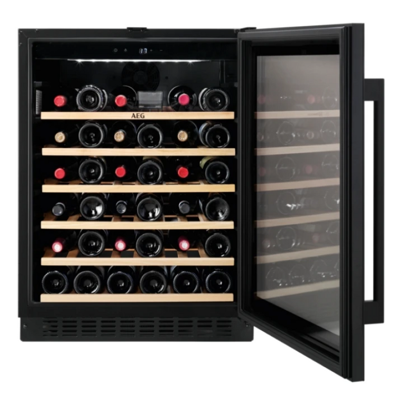 AEG AWUS052B5B - Black 52 Bottle Capacity Wine Cooler - F energy