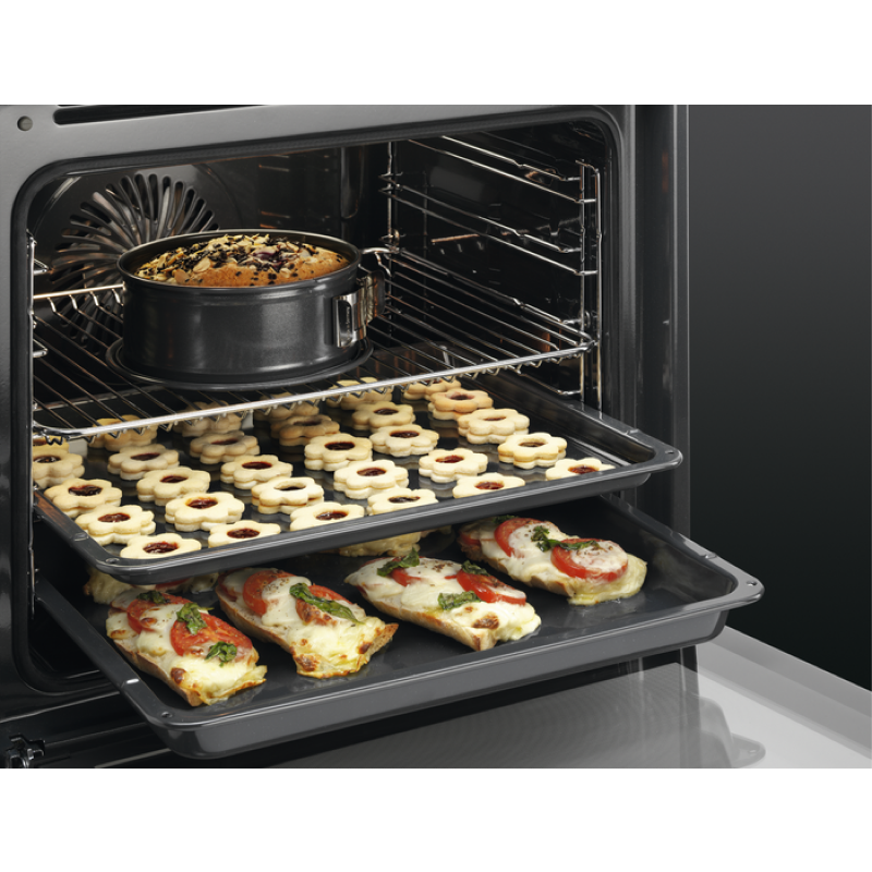 AEG BEB335061B - Black Built in Electric Single Oven - A+ energy