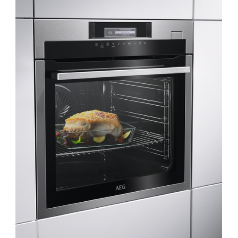 AEG BSE774320M - Stainless steel Built in Electric Single Oven - Pyrolytic cleaning - A+ energy