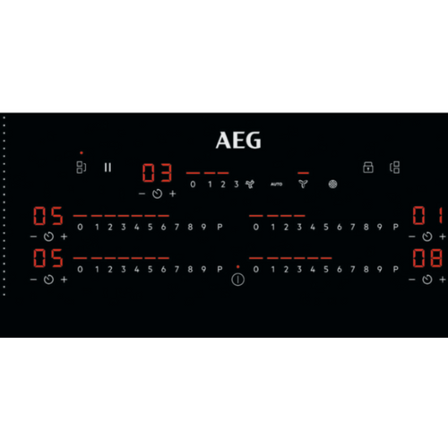 AEG CCE84751FB - Black 4 Zone Venting Hob - A energy