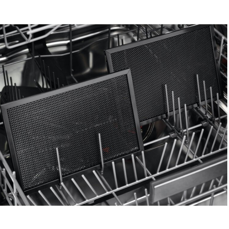 AEG CDE84543FB - Black 4 Zone Venting Hob - A+ energy