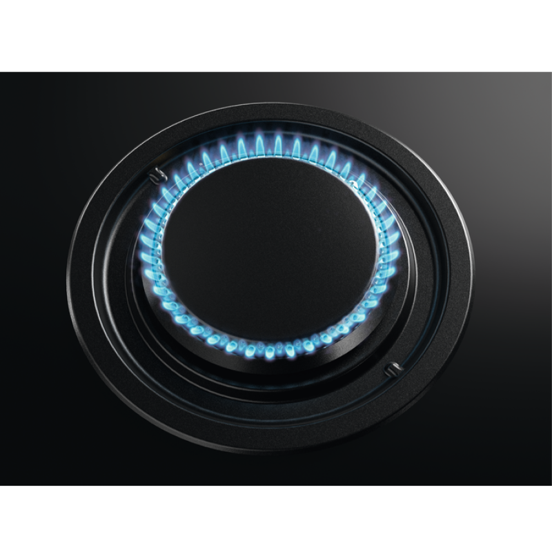 AEG HDB95623NB - Black 5 Zone Dual Fuel Hob