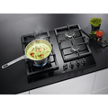 AEG HKB64420NB - Black 4 Zone Gas Hob