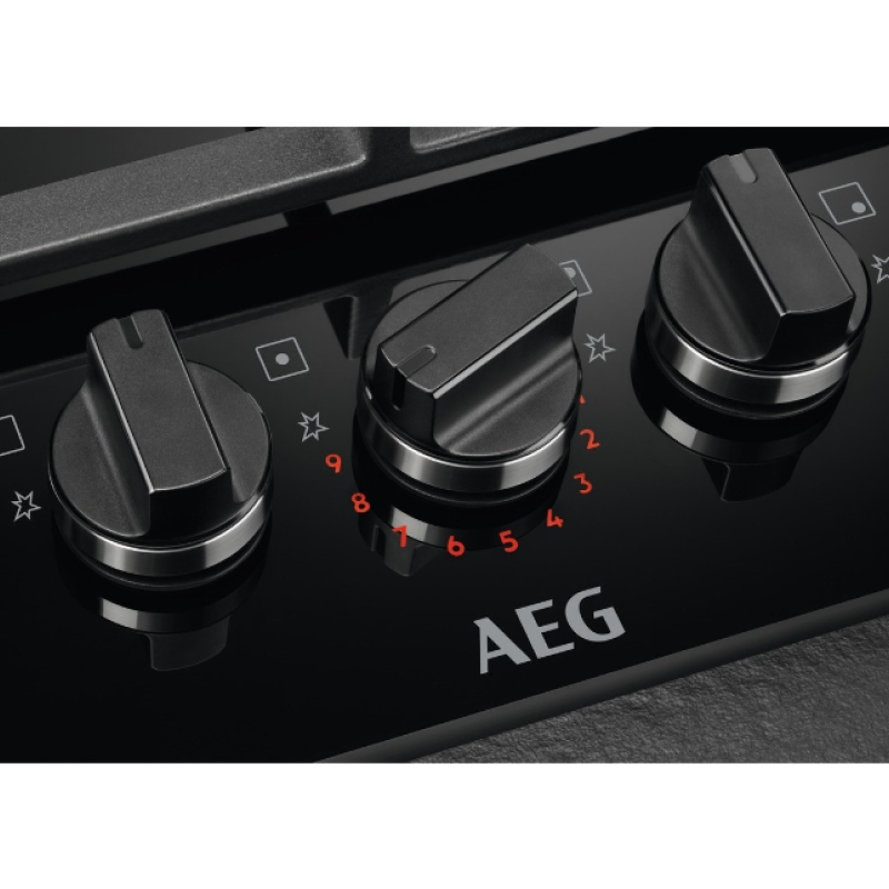 AEG HKB95450NB - 5 Zone Gas Hob