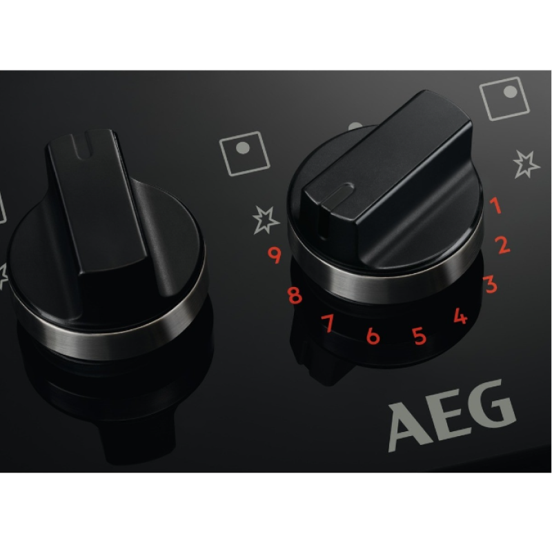 AEG HKB95450NB - 5 Zone Gas Hob