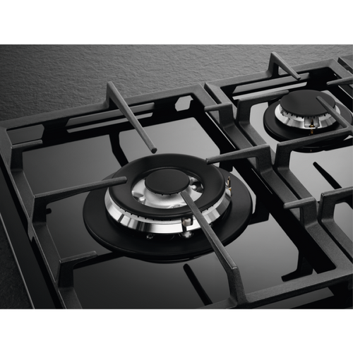 AEG HKB95820NB - Black 5 86cm Zone Gas Hob - LPG compatible