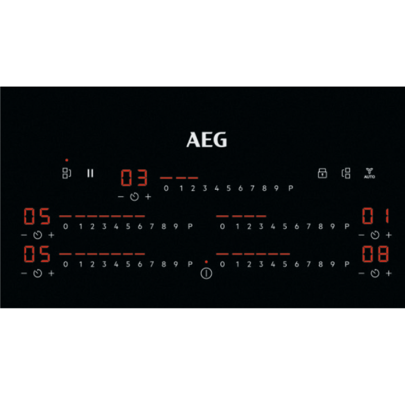 AEG IKE85751FB - Black 5 Zone Induction Hob