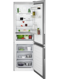 AEG RCB632E2MX - Stainless steel Freestanding Frost Free Fridge Freezer - E energy