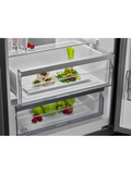 AEG RCB632E2MX - Stainless steel Freestanding Frost Free Fridge Freezer - E energy