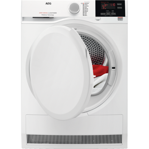 AEG T6DBG720N - White 7KG Condenser Tumble Dryer - B energy - Display