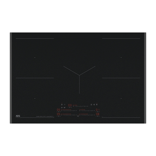 AEG TK85IM30FZ - Matt Black Induction Hob - 80cm - SaphirMatt