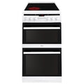 Amica AFC5550WH - White 4 Zone Electric Cooker - Catalytic cleaning - A/A energy