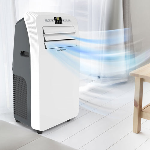 Montpellier MAC12000W - White Air Conditioning Unit - 12000 BTU - 4-in-1 System