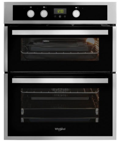 Whirlpool AKL 307 IX - Stainless steel Built under Electric Double Oven - Catalytic cleaning - A/A energy