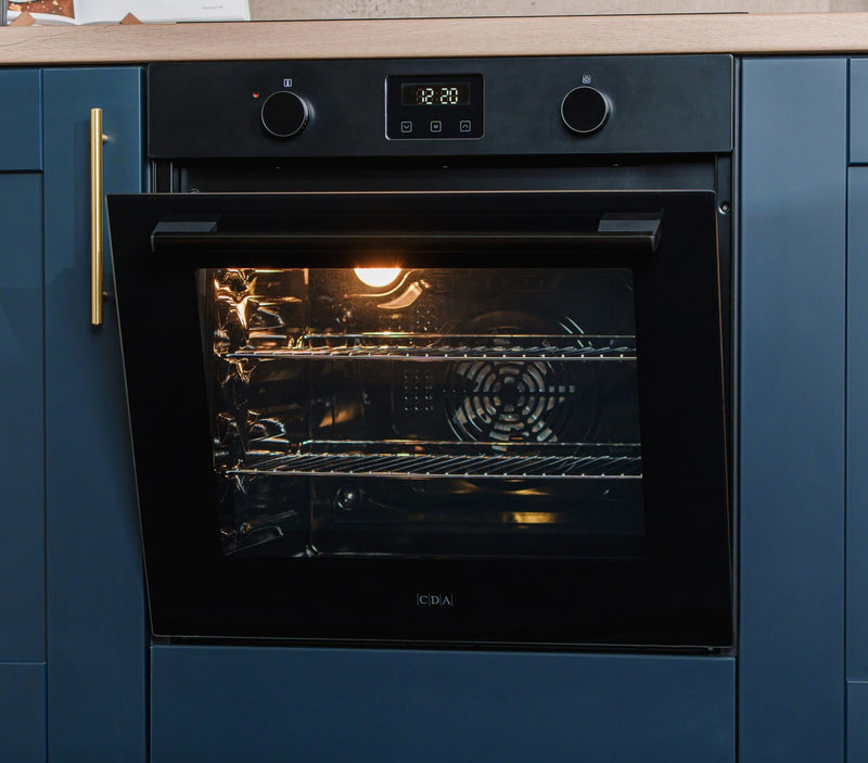 CDA SC200BL - Black Single Oven - 76L Capacity - A energy