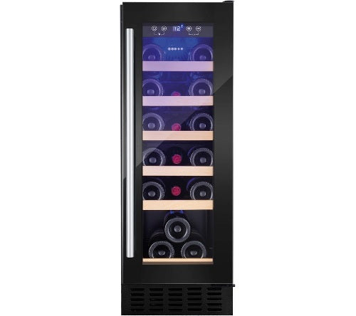 Amica AWC300BL - Black 19 Bottle Capacity Wine Cooler - G energy