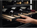 AEG AWS4052B5B - Black/Glass Wine Cooler - 52 Bottle Capacity - G Energy Rating