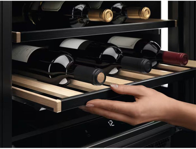 AEG AWS4052B5B - Black/Glass Wine Cooler - 52 Bottle Capacity - G Energy Rating