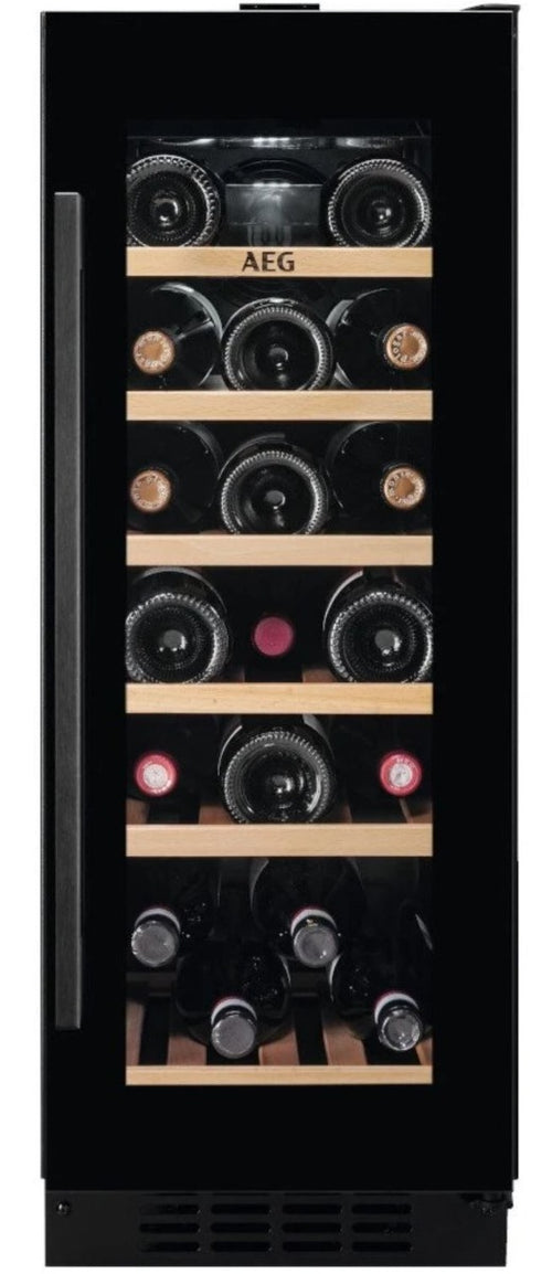 AEG AWUS020B5B - Black 20 Bottle Capacity Wine Cooler - G energy