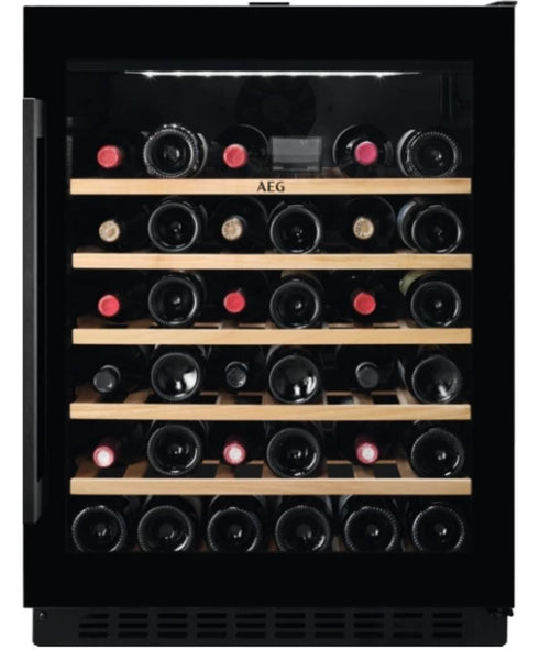 AEG AWUS052B5B - Black 52 Bottle Capacity Wine Cooler - F energy