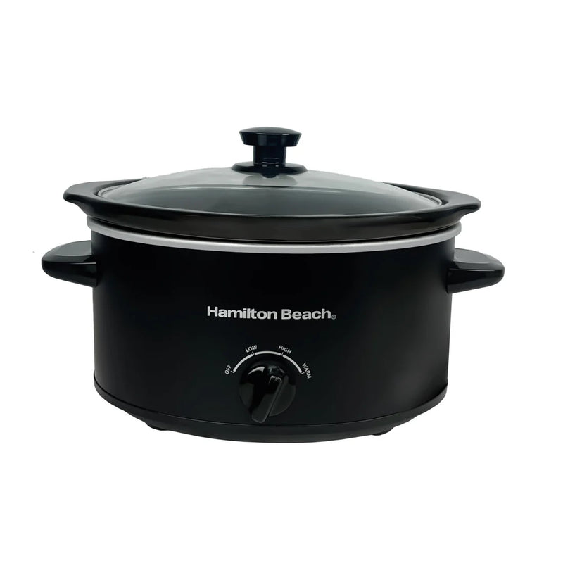 Hamilton Beach HBSC040B - Black 3.5L Slow Cooker - 160W - A+ energy