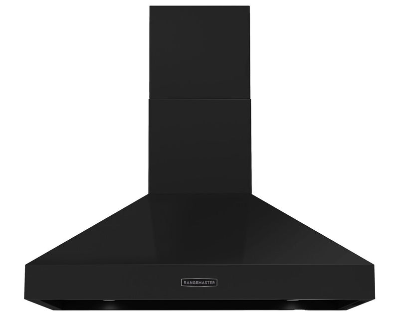 Rangemaster RDLXHD100PGBL/CM1 100 Deluxe Cooker Hood – Gloss Black / Chrome