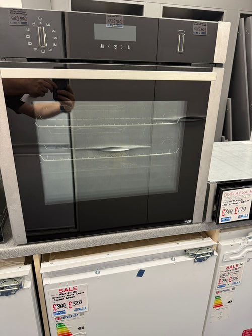Neff B2ACH7HH0B - N50 Series Black Built in Electric Single Oven - Pyrolytic cleaning - A energy - Display